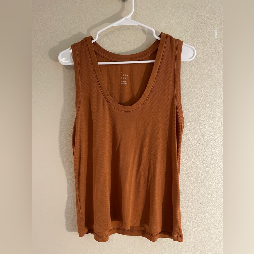 Dark yellow tank top